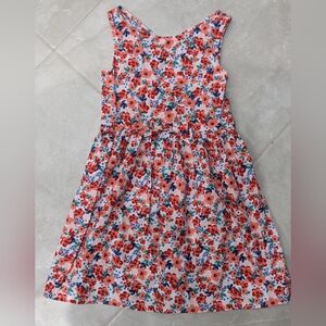 H&M Floral Girls Dress • Size 5–6 • Cotton
